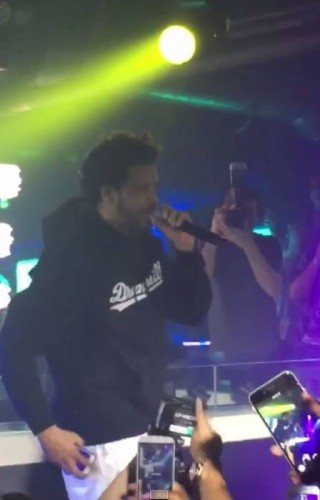 jcole-320x500 Heads Up: J. Cole Gets Hit By Cell Phone During Performance In San Diego! (Video)  