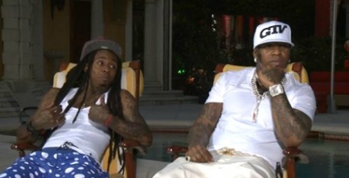 lil-wayne-birdman-ymcmb-mtv-rapfix-500x255 Birdman Allegedly Throws Cup Of Liquor At Lil Wayne At Club LIV! (Video)  