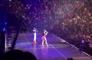 Lil Wayne Makes His Guest Appearance During “The Pinkprint” Tour At The Barclays (Video)