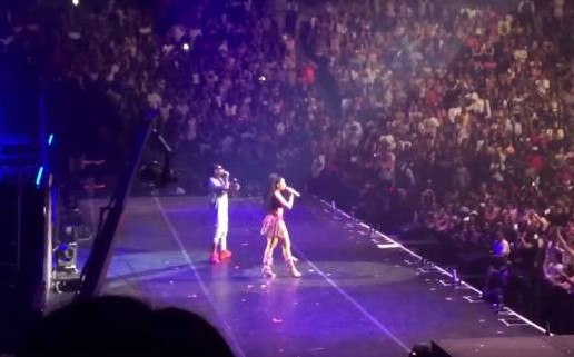 Lil Wayne Makes His Guest Appearance During “The Pinkprint” Tour At The Barclays (Video)