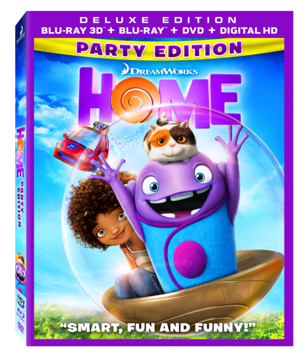 unnamed Dreamworks Animation's 'Home' Is Available Now On Blu-Ray, DVD & Digital HD  