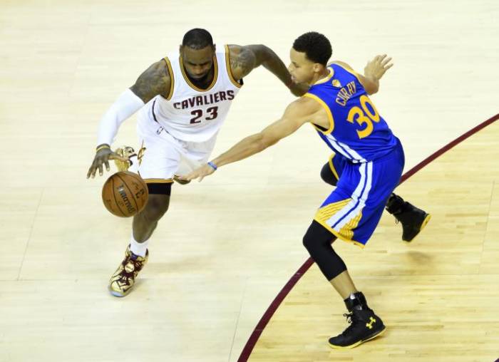 nba-finals-rematch NBA Sneak Peek: Lakers vs. Clippers; Cavs vs. Warriors; Heat vs. Pelicans Slated To Play On Christmas Day 2015  