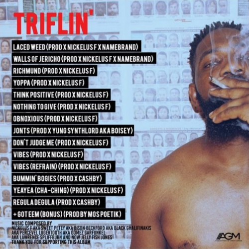 nickf-500x500 Nickelus F Releases "Triflin'" Album Tracklist!  