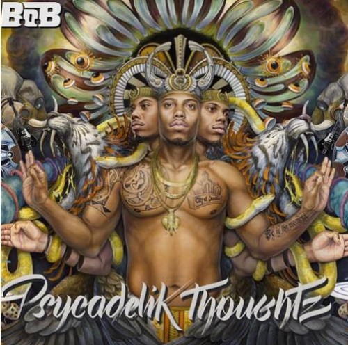 psycadelik-thoughtz-500x496 B.o.B. Unveils Cover Art To Forthcoming Project, "Psycadelik Thoughtz"  