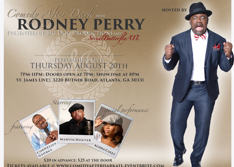 Rodney Perry Is Set To Host “Comedy After Dark” Tonight In Atlanta