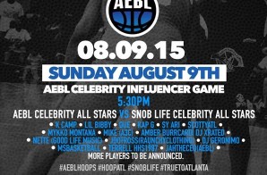 K Camp, Lil Bibby, Que, Scotty ATL & More Will Square Off In The AEBL vs. Snob Life Celebrity All Star Game Today (Atlanta)