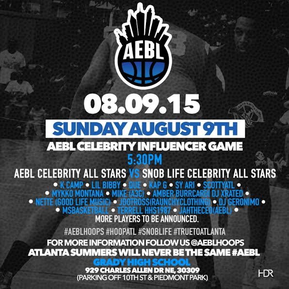 unnamed18 K Camp, Lil Bibby, Que, Scotty ATL & More Will Square Off In The AEBL vs. Snob Life Celebrity All Star Game Today (Atlanta)  