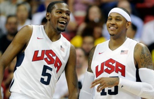 USA Basketball Men’s National Team Minicamp Is Underway; Carmelo Anthony & Kevin Durant Will Practice