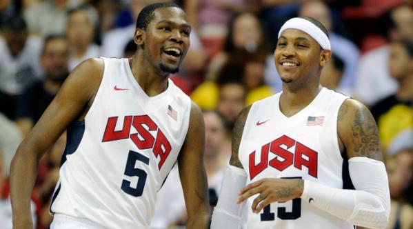usa-cover USA Basketball Men's National Team Minicamp Is Underway; Carmelo Anthony & Kevin Durant Will Practice  