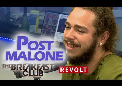 Post Malone Sits Down With The Breakfast Club For An Extremely Awkward Interview (Video)