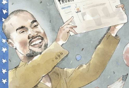 Kanye West Covers “The New Yorker Magazine”