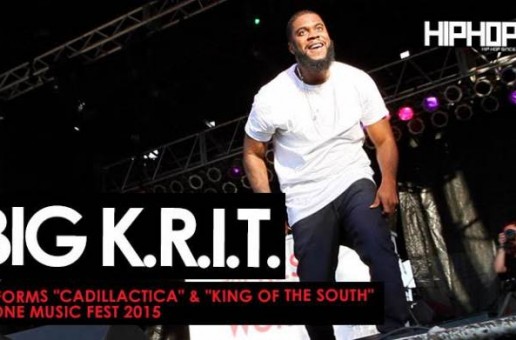 Big K.R.I.T. Performs “Cadillactica” & “King of the South” At One Music Fest (Video) (Shot by Brian Da Director)