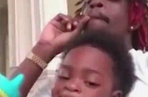 Is Rich Homie Quan Smoking Ganga With His Son? (Video)