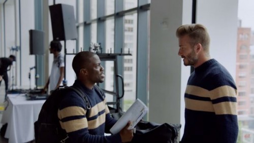 ke-500x282 Kevin Hart Becomes David Beckham In New H&M Ad! (Video)  