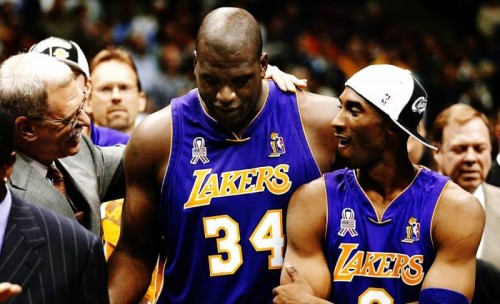 kobeshaq1-500x304 Shaq & Kobe Reunite To Address The State Of The NBA  