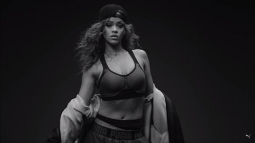 riri-500x282 From Music To Sportswear, Watch Rihanna Go "Platinum" In Her New PUMA Commercial! (Video)  
