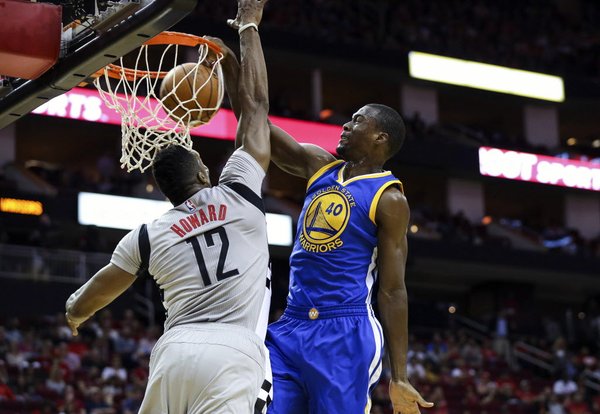 Barnes Hi, My Name Is: Golden State Warrior Harrison Barnes Throws it Down Over Rockets Star Dwight Howard (Video)  