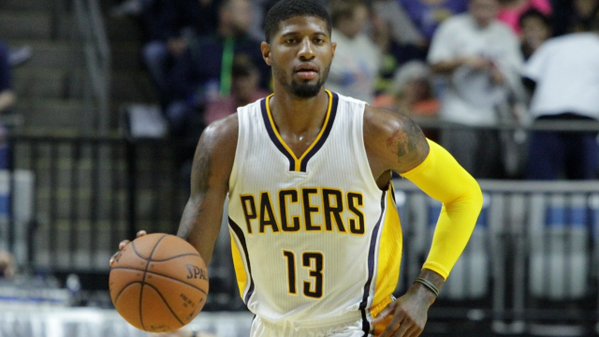 CR_2fBIWUAEMgRP On Pace For An All-Star Return: Pacers Star Paul George Spins & Slams it Home During A Fastbreak (Video)  