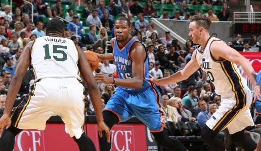 Game On: Durant & Westbrook Shine Against The Utah Jazz; Westbrook Drops A Triple-Double (Video)