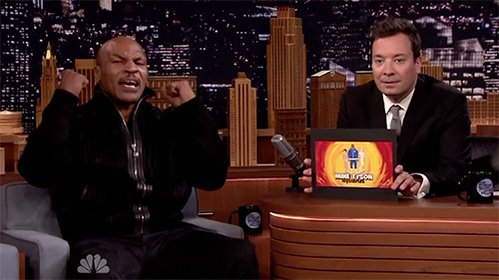 Pure Comedy: Mike Tyson Covers Drake’s “Hotline Bling” On The Tonight Show Starring Jimmy Fallon (Video)