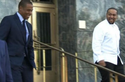 Jay Z & Timbaland Start “Big Pimpin” Trial! (Video)