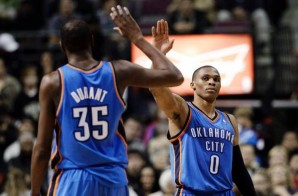Russell Westbrook Drops 48, Kevin Durant Scores 43; Thunder Defeat Magic in Double Overtime (Video)