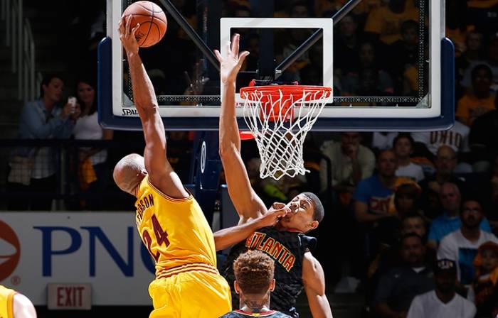 richard-jefferson He Can Still Fly: Cavs Veteran Richard Jefferson Posterizes Atlanta Hawks Rookie Edy Tavares (Video)  