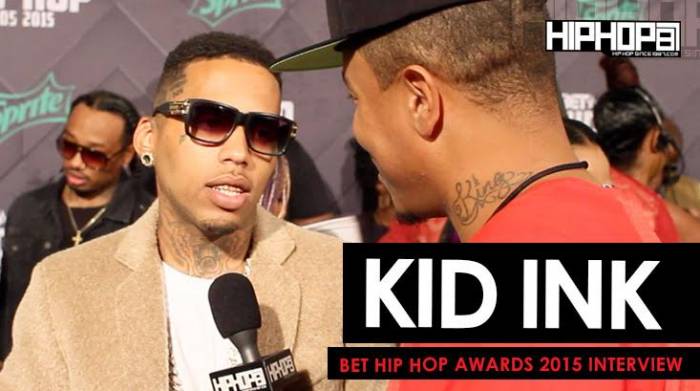 unnamed-23 Kid Ink Talks Performing With Dej Loaf, Touring Overseas, Working With 21 Savage & More On The 2015 BET Hip-Hop Awards Green Carpet  