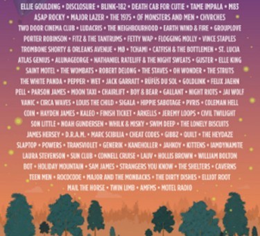 Firefly Festival Music Festival Announces 2016 Lineup, Includes A$AP Rocky, Fetty Wap, Disclosure, & More