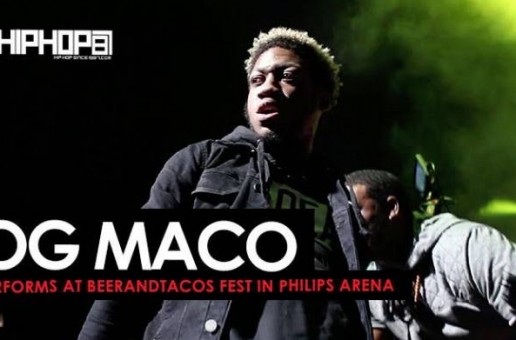 OG Maco Performs “Fuck Em 3x” & “U Guessed It” at BeerAndTacos in Philips Arena (Video)