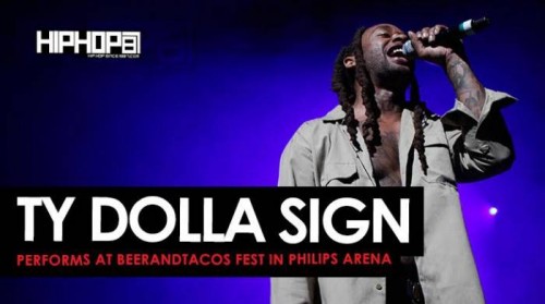 TyDollaSign-500x279 Ty Dolla Sign Performs "Blasé", "Stand For", "Paranoid" & More at BeerAndTacos Fest in Philips Arena (Video)  