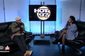 Chris Brown Stops By Hot 97 To Talk Getting Past Drake Beef & Relationships With Rihanna And Karrueche! (Video)