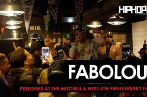 Fabolous Performs “We Good” & “Ball Drop” at The Mitchell & Ness 5 Year Anniversary Party (Video)