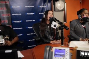 Tinashe Stops By Sway In The Morning To Talk About Her Album, Touring With Nicki Minaj, Drake VS Meek Mill And Kicks A Freestyle! (Video)