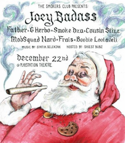unnamed34-436x500 The Smokers Club Announce NYC Holiday Show w/ Joey Bada$$, Father, Smoke DZA & More!  