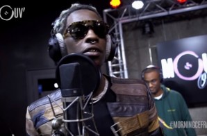 Young Thug Kicks A Freestyle On French Radio Show ‘Good Morning Cefran’! (Video)