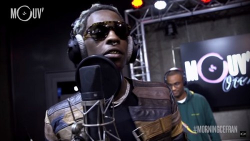 yt1-500x282 Young Thug Kicks A Freestyle On French Radio Show 'Good Morning Cefran'! (Video)  