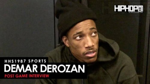 DeMar-500x279 Sideline Stories: DeMar DeRozan Talks Working with Drake, All-Star Weekend in Toronto, Possibly Joining the Slam Dunk Contest & More (Video)  