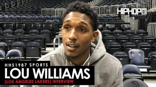 Lou-2-500x279 Lou Williams Talks Returning to Philips Arena As A Laker, Kobe's Last Game in Atlanta, Mentoring D'Angelo Russell, Learning From Kobe & More (Video)  