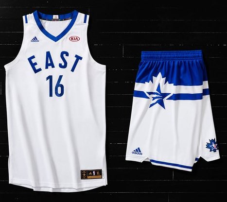 east Ballin' In The 6: adidas Unveils 2016 NBA All-Star Uniforms (Photos)  