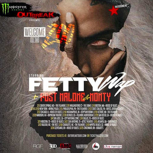fw-1 Fetty Wap's 'Welcome To The Zoo' Tour Starts February 2016  