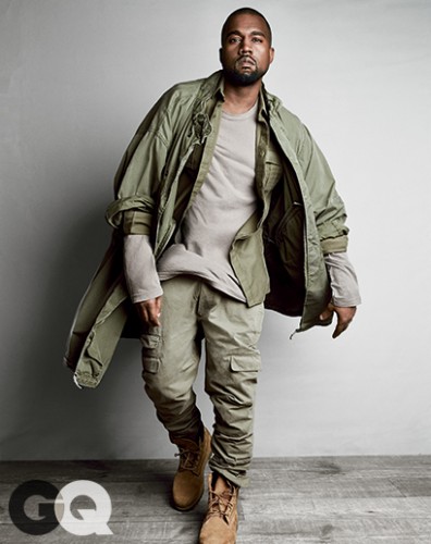 kw-396x500 Kanye West Named GQ's 'Most Stylish Man' Of 2015!  
