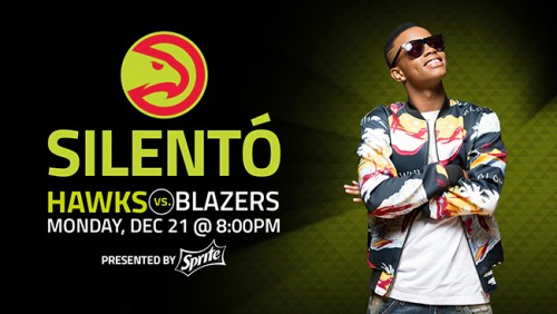 silento-600-500x282 The Atlanta Hawks Are Set To "Whip & Nae Nae" With Silentó As They Host The Portland Trailblazers  