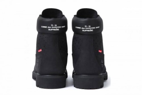supreme-comme-des-garcons-timberland-fw15-04-750x500-500x334 Supreme Hooks Up With COMME des GARCONS SHIRT To Make Custom Timberland 6-inch Boot!  
