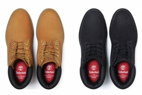 supreme-comme-des-garcons-timberland-fw15-05-750x500-500x334 Supreme Hooks Up With COMME des GARCONS SHIRT To Make Custom Timberland 6-inch Boot!  