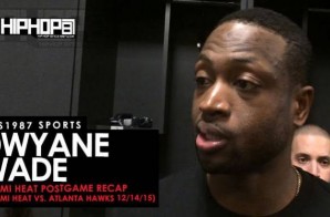 Sideline Stories: Dwyane Wade Talks The Heat’s 2 Game Winning Streak, Chris Bosh’s Play This Season, Improving On Defense, Gerald Green’s Big Night & More (Video)