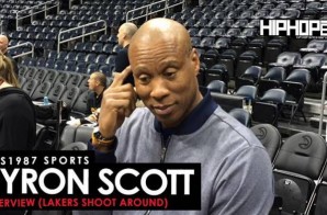 HHS1987 Sports: Los Angeles Lakers Head Coach Byron Scott Interview (Lakers Shoot-around 12/4/15)