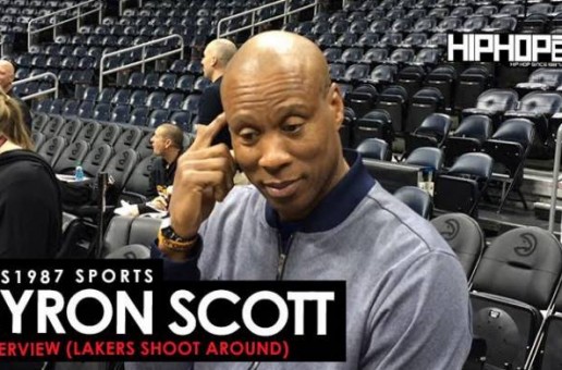 HHS1987 Sports: Los Angeles Lakers Head Coach Byron Scott Interview (Lakers Shoot-around 12/4/15)