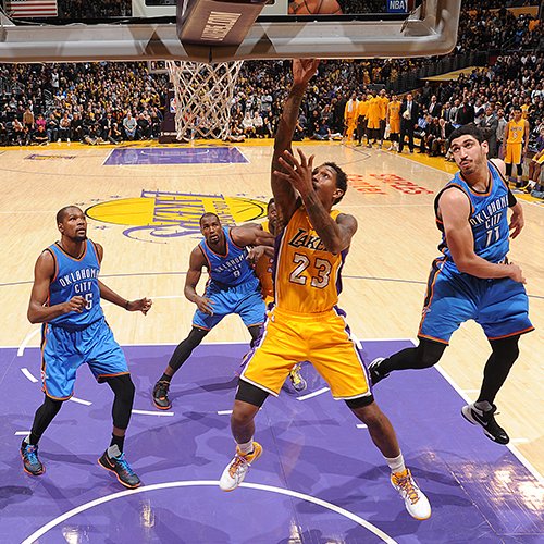 CYQ6kE7WkAA2jxb Sweet Lou: Lakers 6th Man Lou Williams Drops A Career High 44 Points Against Oklahoma City  