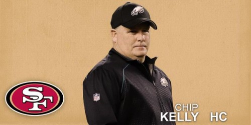 CYs4NzAVAAAu3XD-500x250 Headed Back West: Chip Kelly Has Been Hired As The San Francisco 49ers New Head Coach  